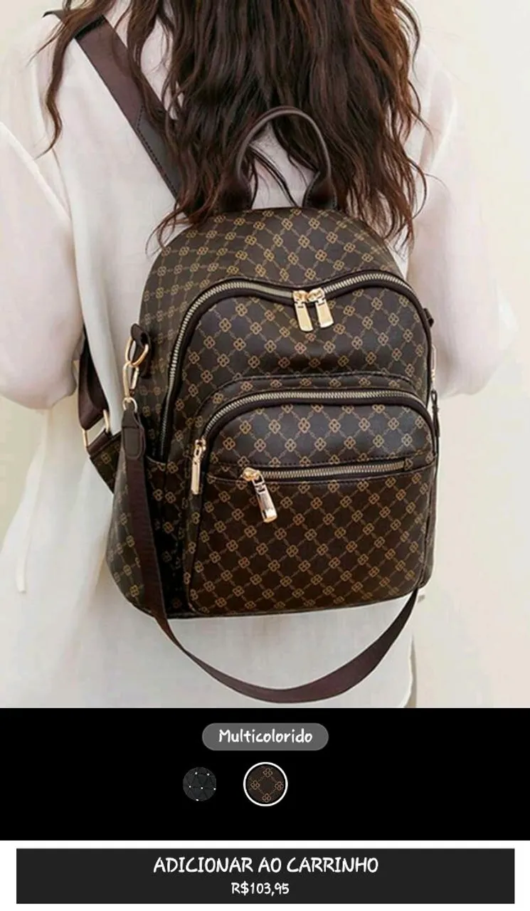 Mochila Feminina Elegante e Versátil
