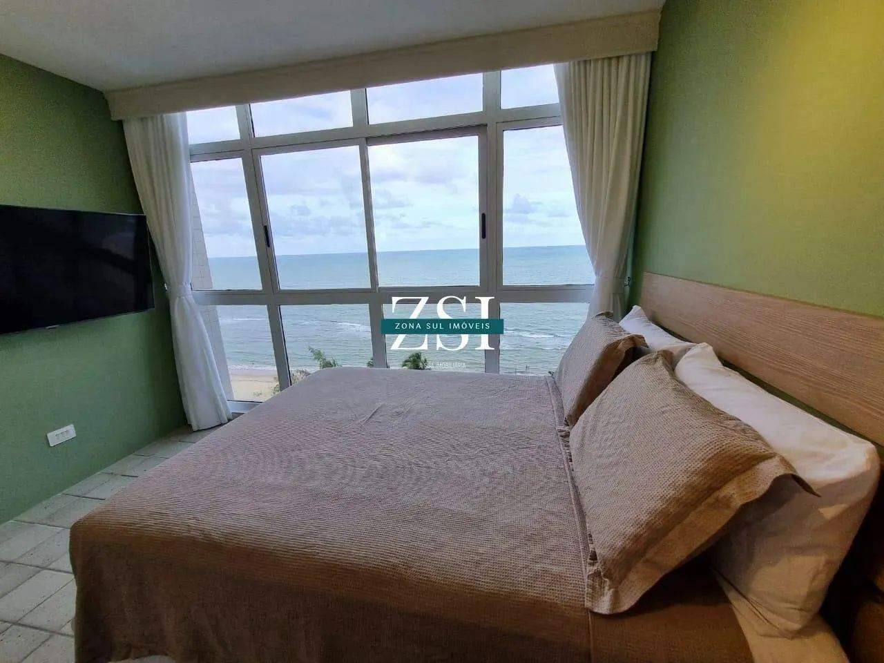 Flat à Venda na Nova Beira-Mar de Piedade com serviços de hotel  Mobiliado e com Vista Mar - Foto 3