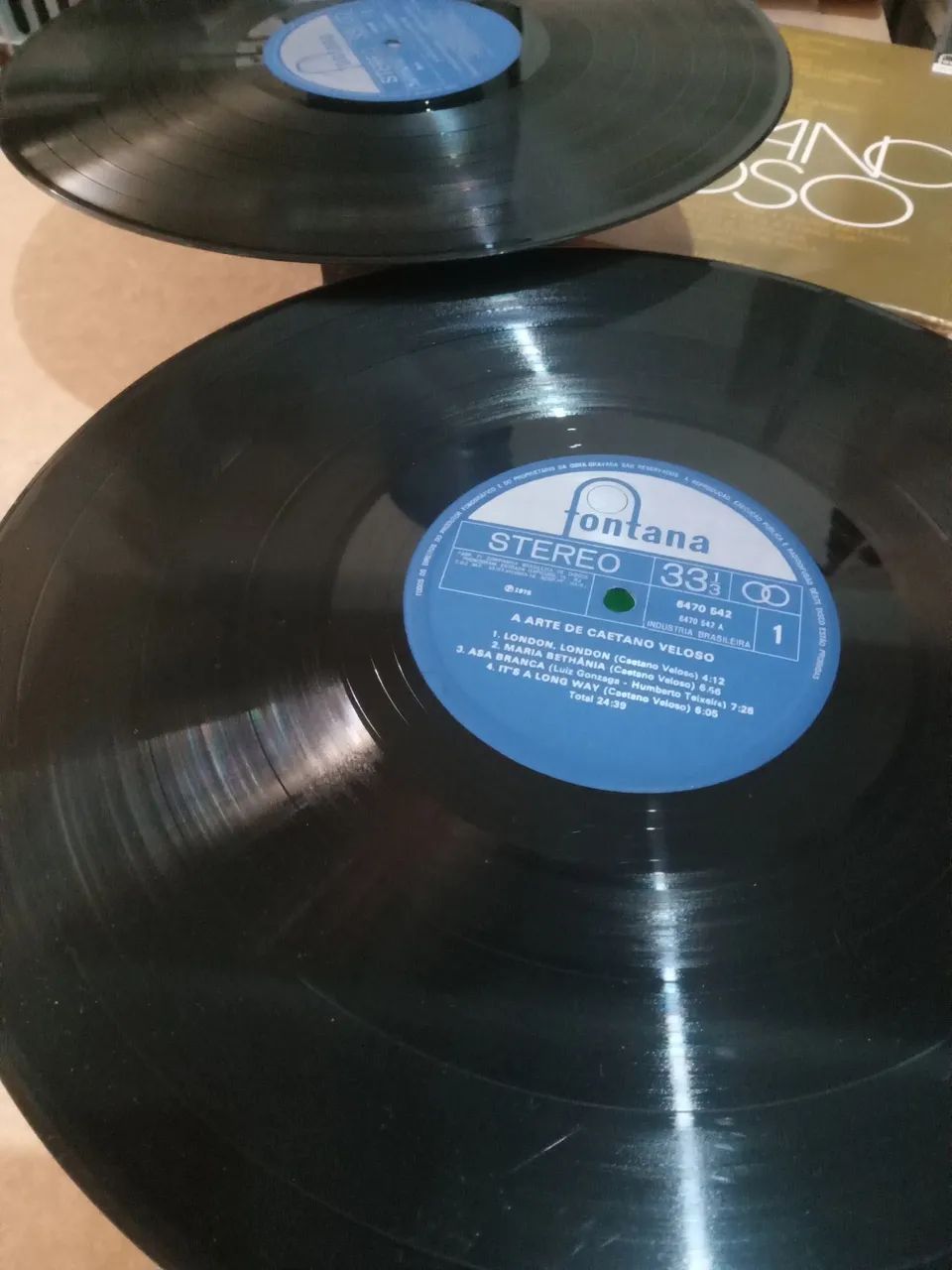Disco de vinil duplo a arte de Caetano veloso - Foto 4