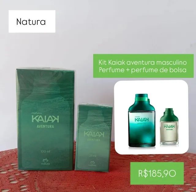 Kit Kaiak Aventura Masculino - Perfume + Perfume de Bolsa