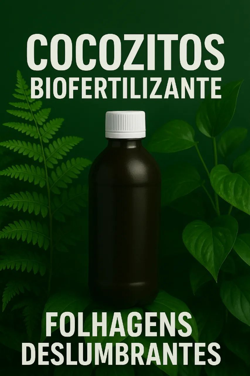 Adubo Líquido 1 Litro Concentrado Cocozitos | Rende 15 Litros | Biofertilizante Orgânico - Foto 5