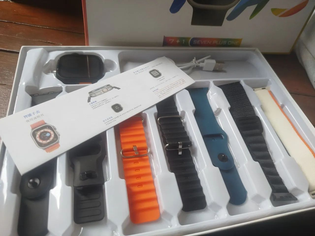 VENDO SMARTWATCH 1000 ULTRA KIT COMPLETO - Foto 3