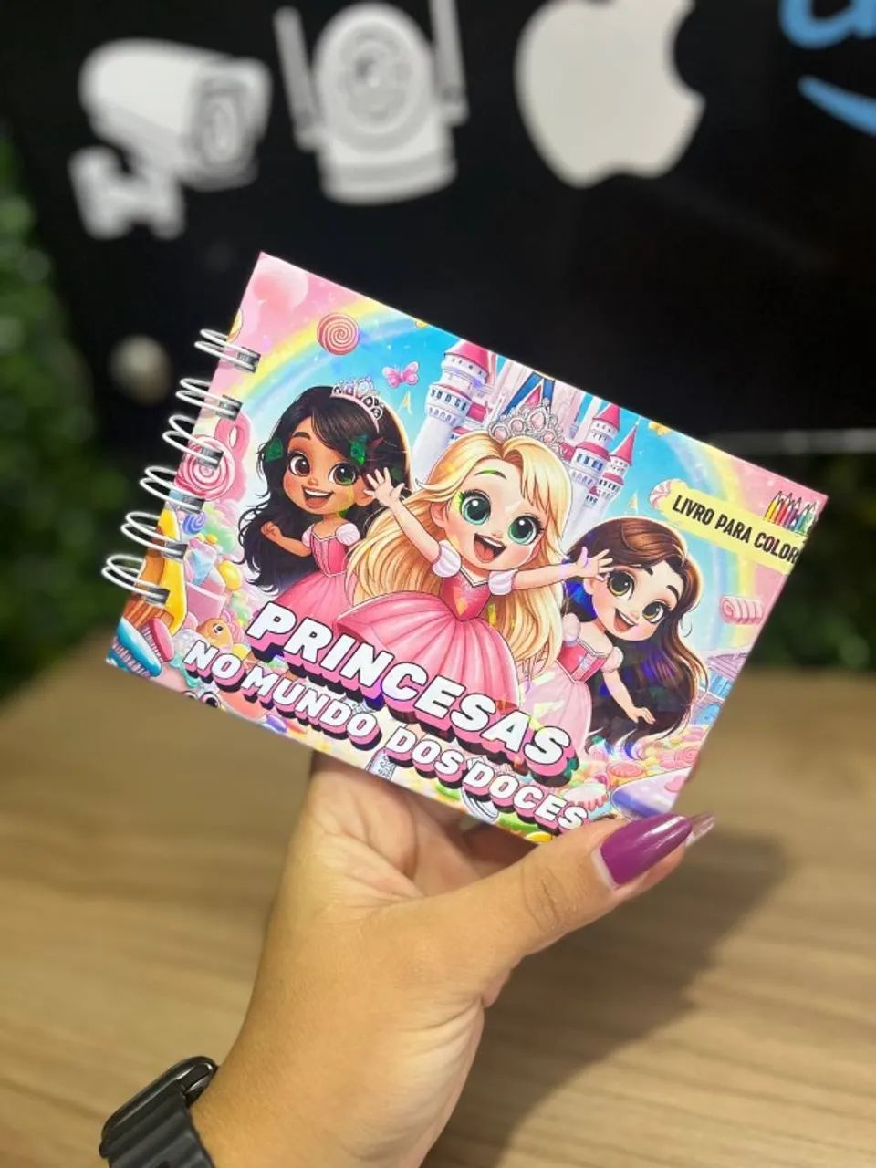 Mini Caderninhos Bobbie Goods - Princesas no Mundo dos Doces 