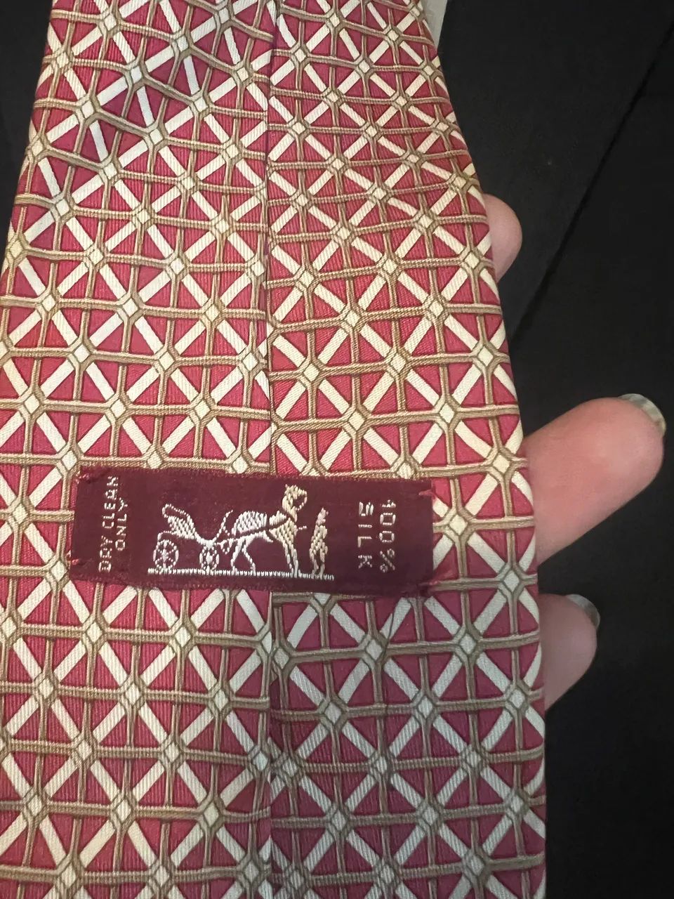 Gravata Hermés vintage - Foto 4