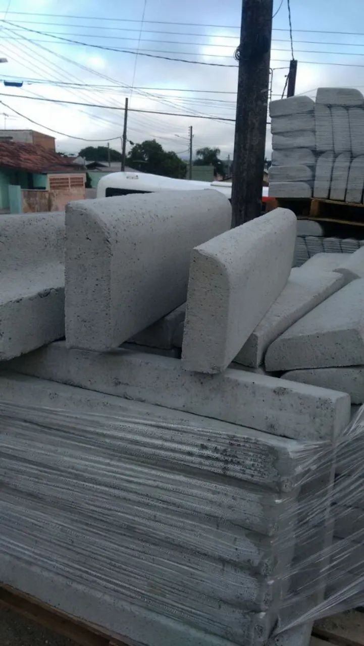 Meio fio reto / Fincadinho e fincadao  - Foto 3