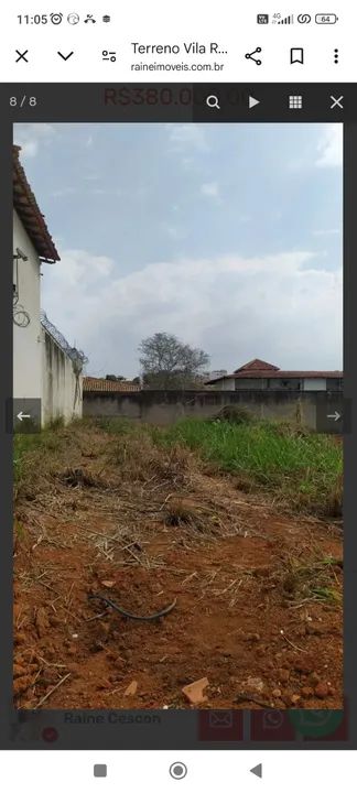 Terreno de 560 M2 