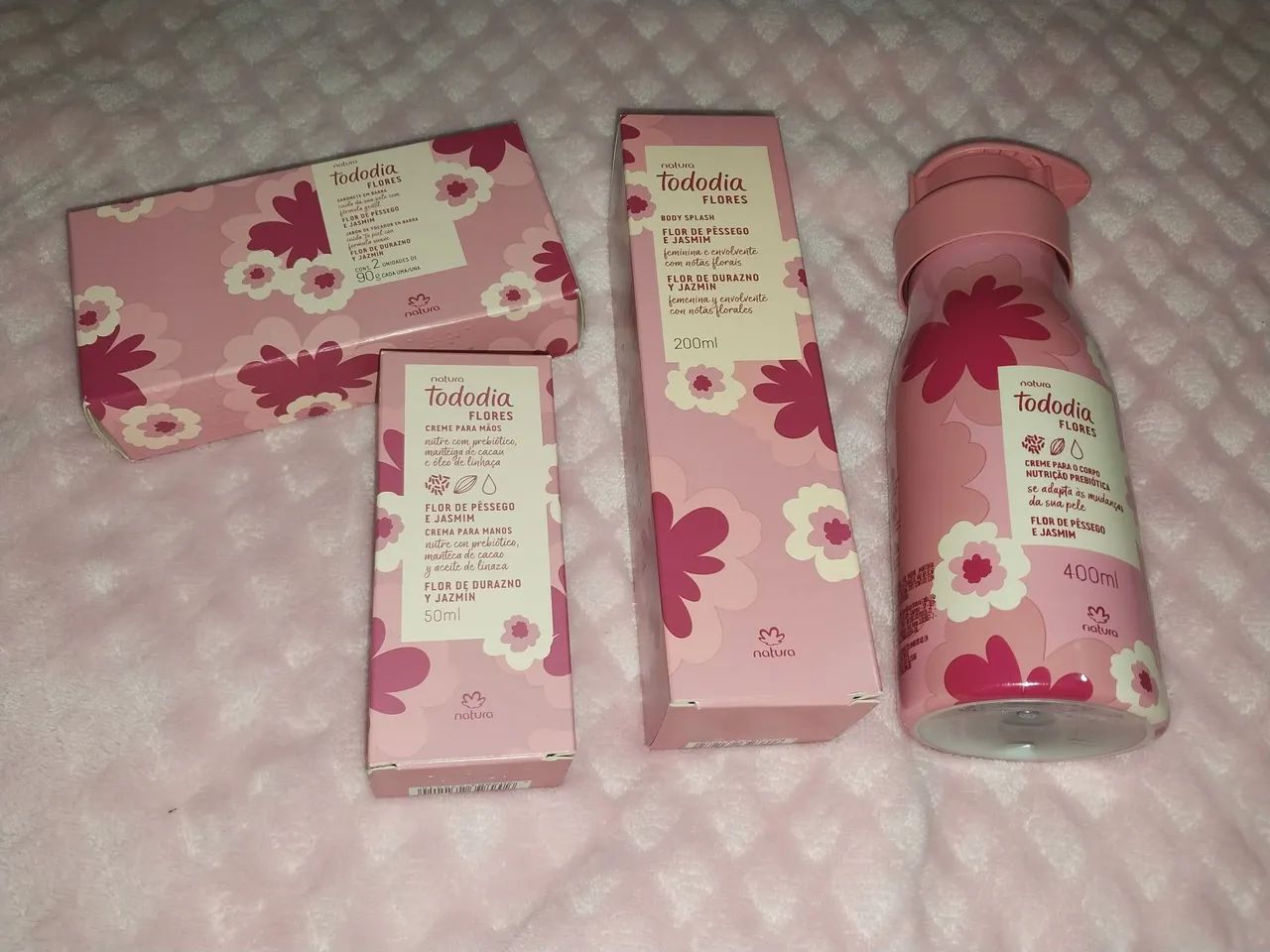 Kit Natura Tododia Flores - Sabonete, Creme para Mãos e Body Splash - Foto 3