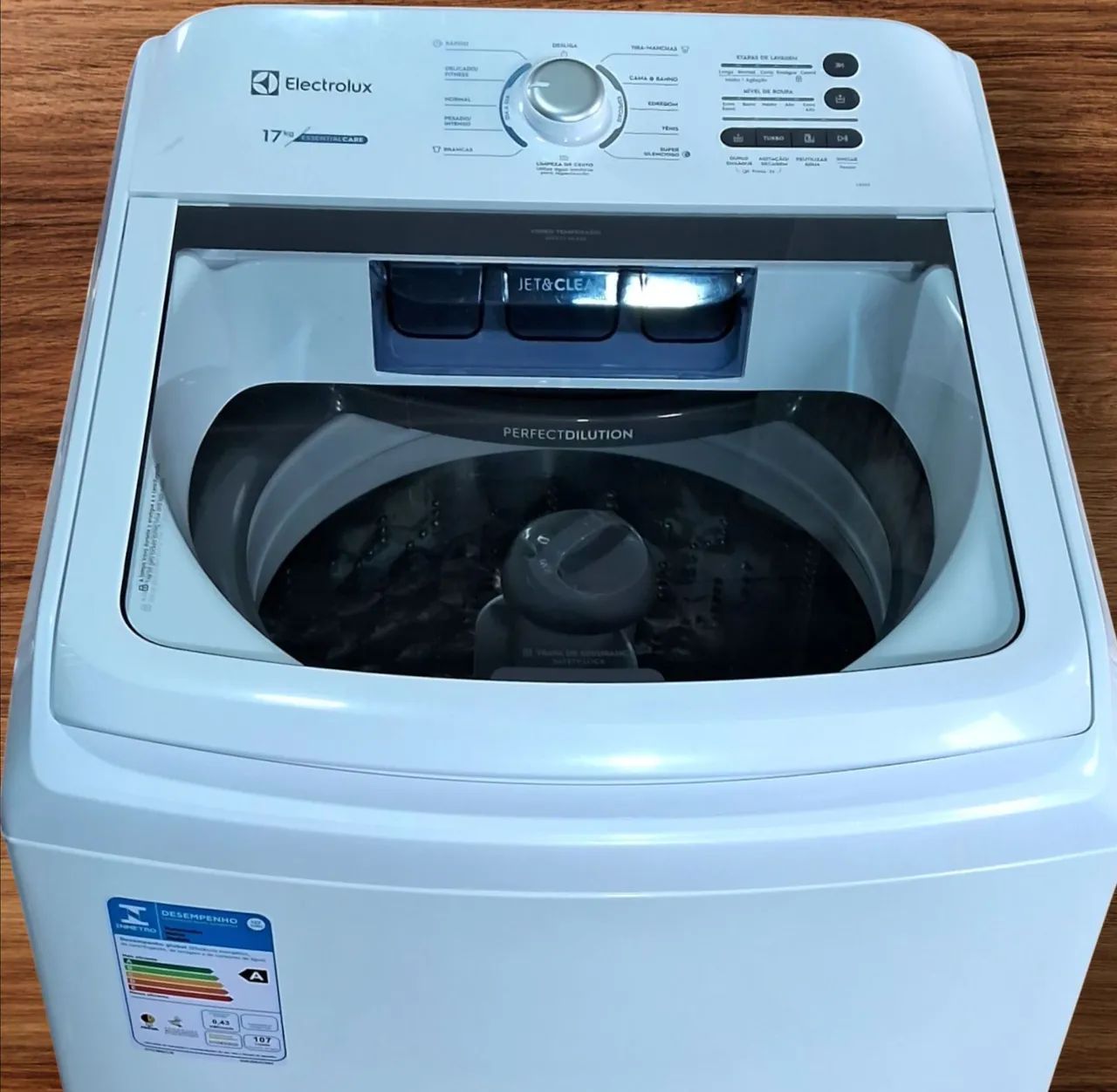 Máquina de Lavar Roupa Electrolux 17kg