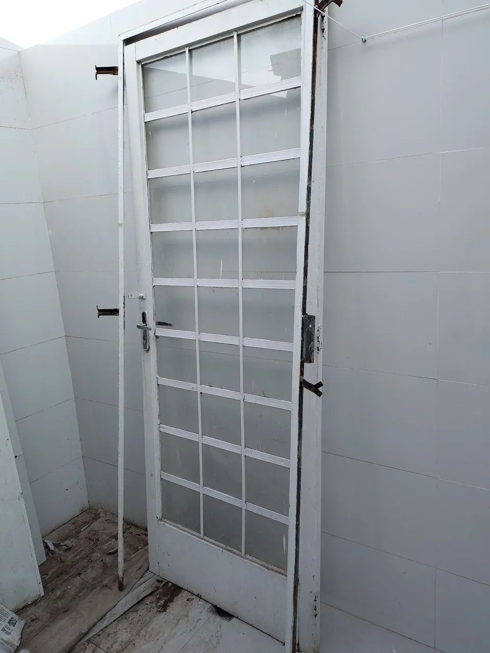 Porta de metal com vidros  - Foto 2