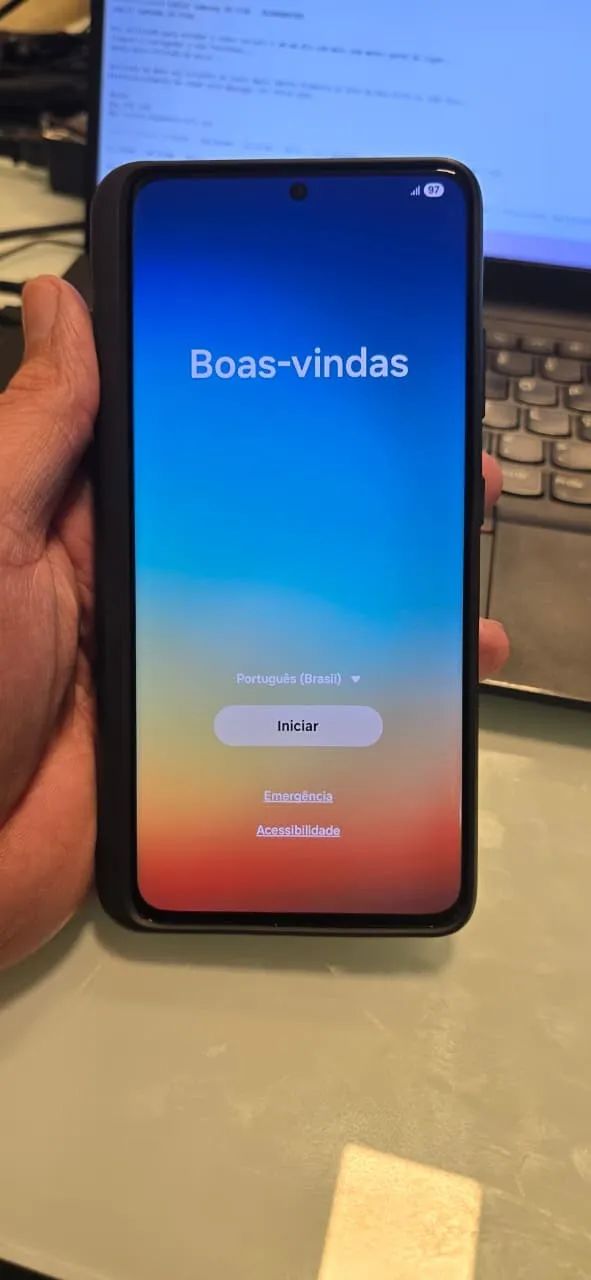 Galaxy S21 Ultra 5g SM-G998B PRETO Versão One UI Android: 15
