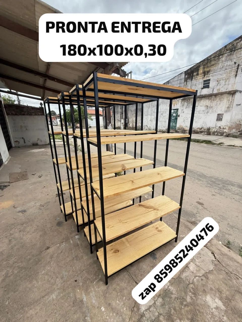 Estante Estilo Industrial 