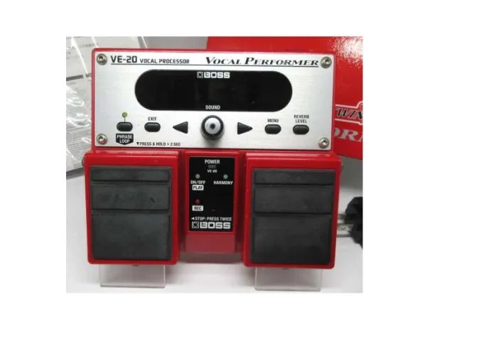 Ve 20 Processador de Voz (Boss) - Instrumentos musicais - Nova