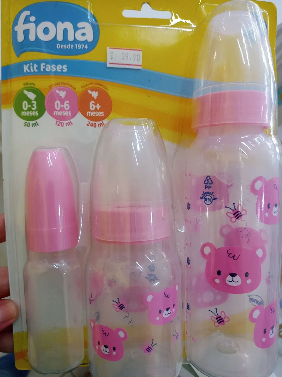Kit mamadeiras