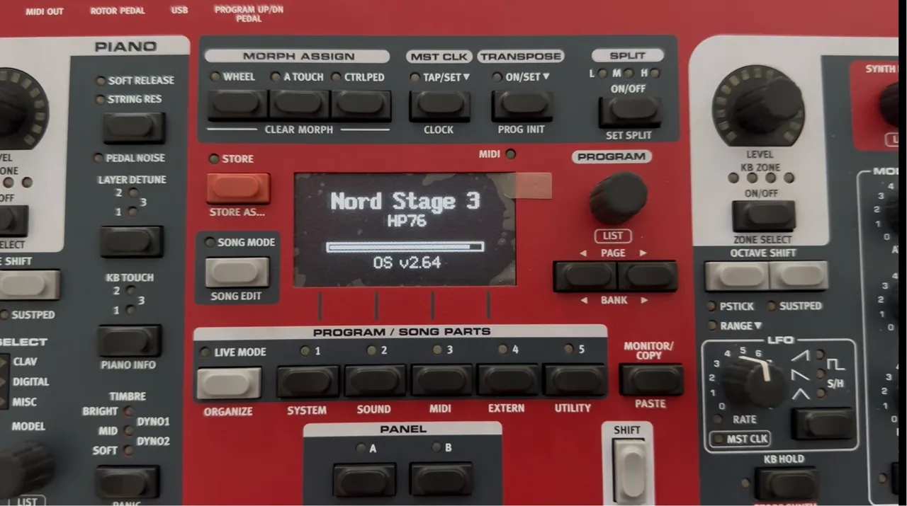 Nord Stage 3 Hp 76