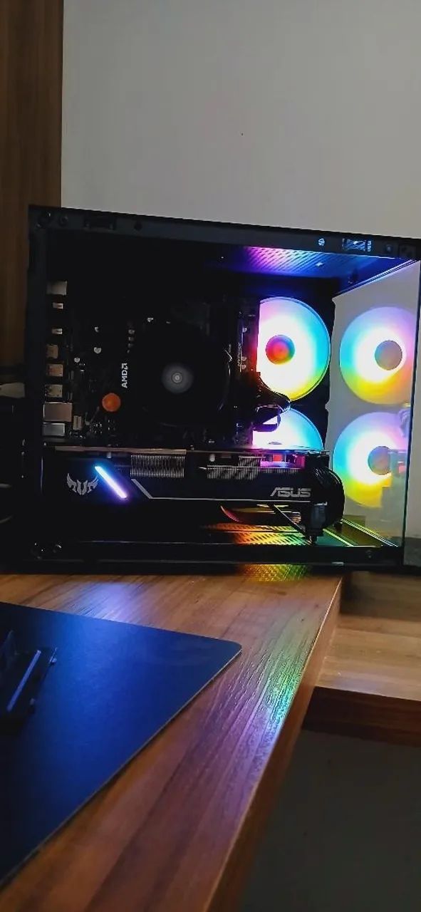 Kit Gamer Ryzen 5600 + Asus A320 prime + 16gb RAM - Computadores e