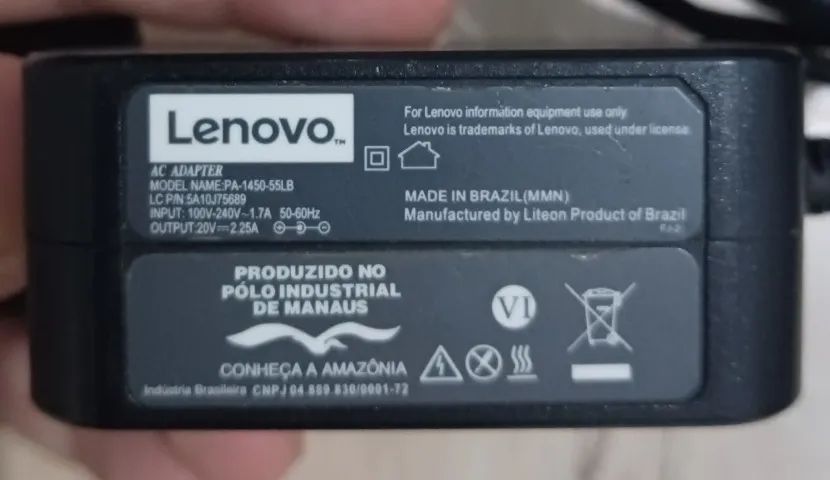 Carregador Notebook Lenovo Ideapad Original - Foto 3