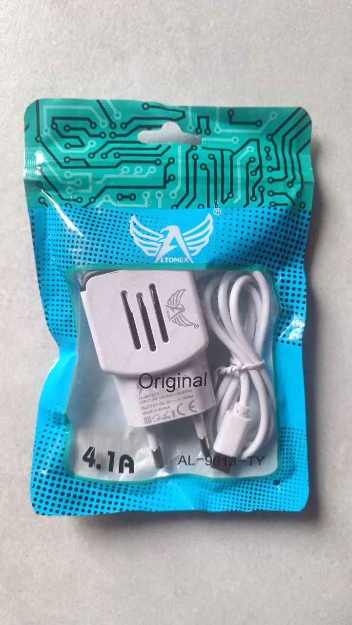 Carregador Typo C - 4.1A - 2 portas USB