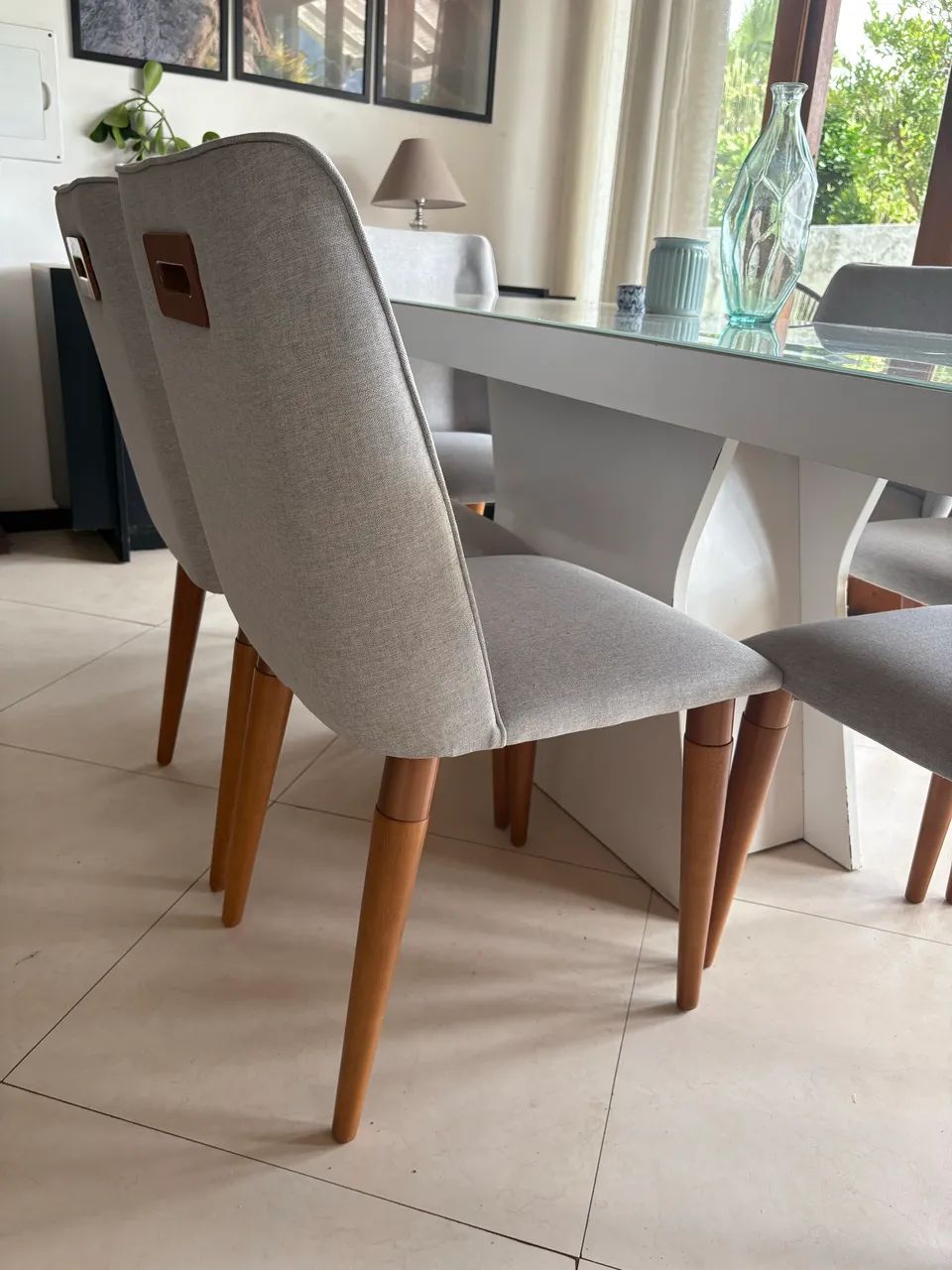 Conjunto de Mesa de Jantar e Cadeiras - Foto 3