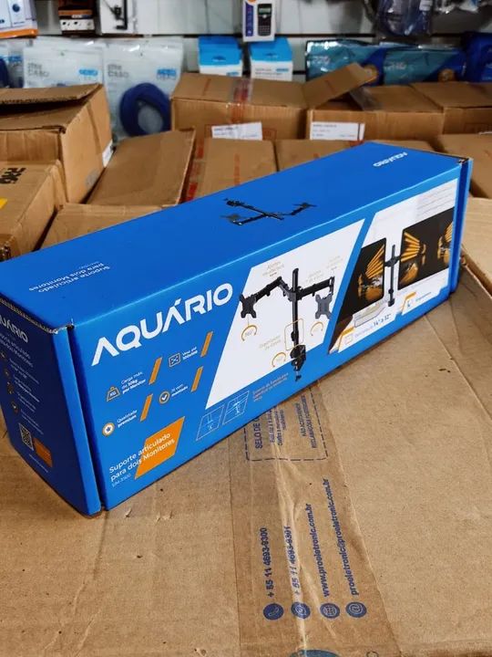Suporte para 2 monitores para articulado 