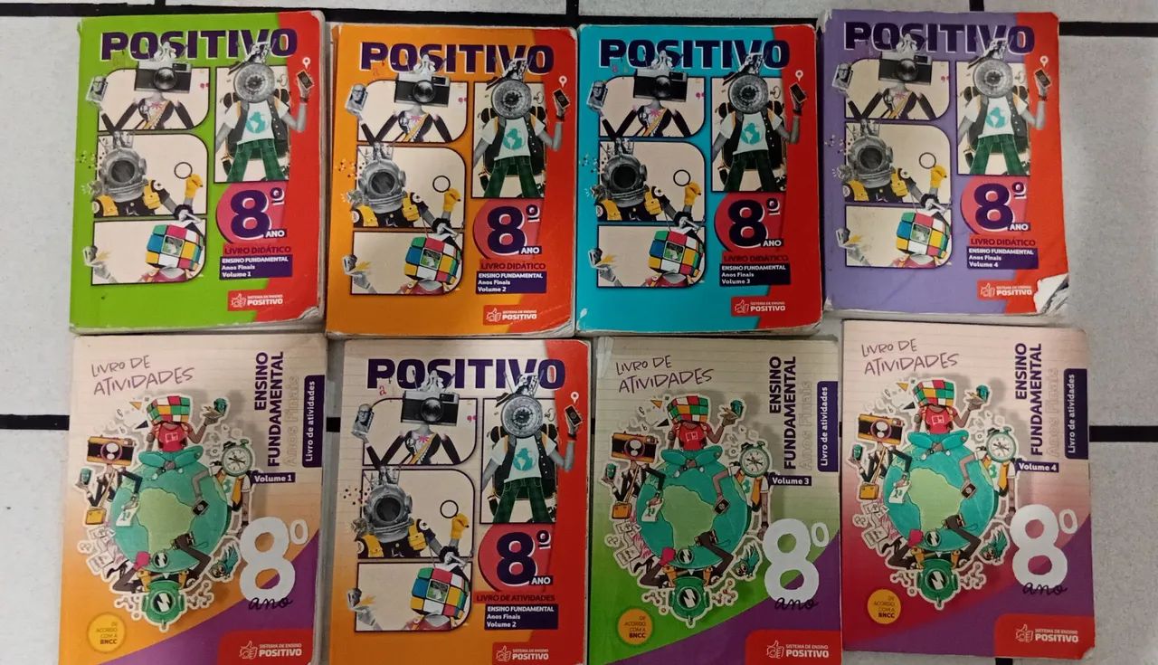 Livro Positivo 8º Ano Completo