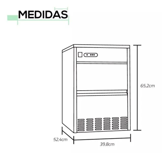 Máquina De Gelo Benmax 26kg 220v Benmax - Foto 5