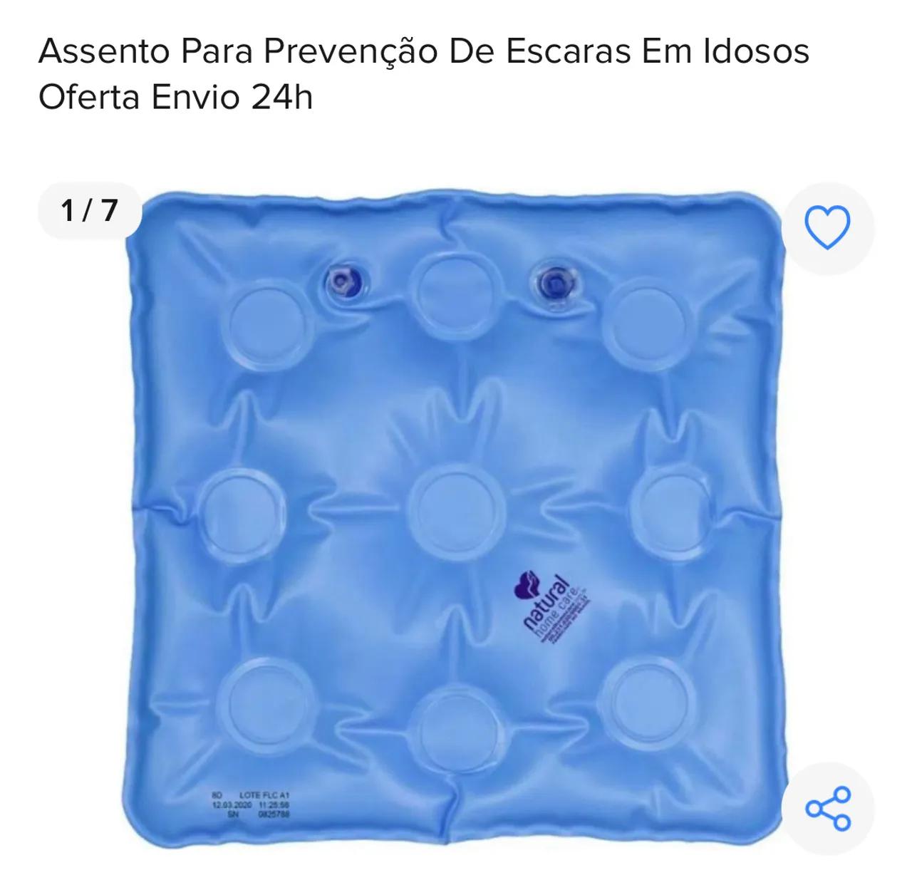 Assento para Prevenção de Escaras em Idosos