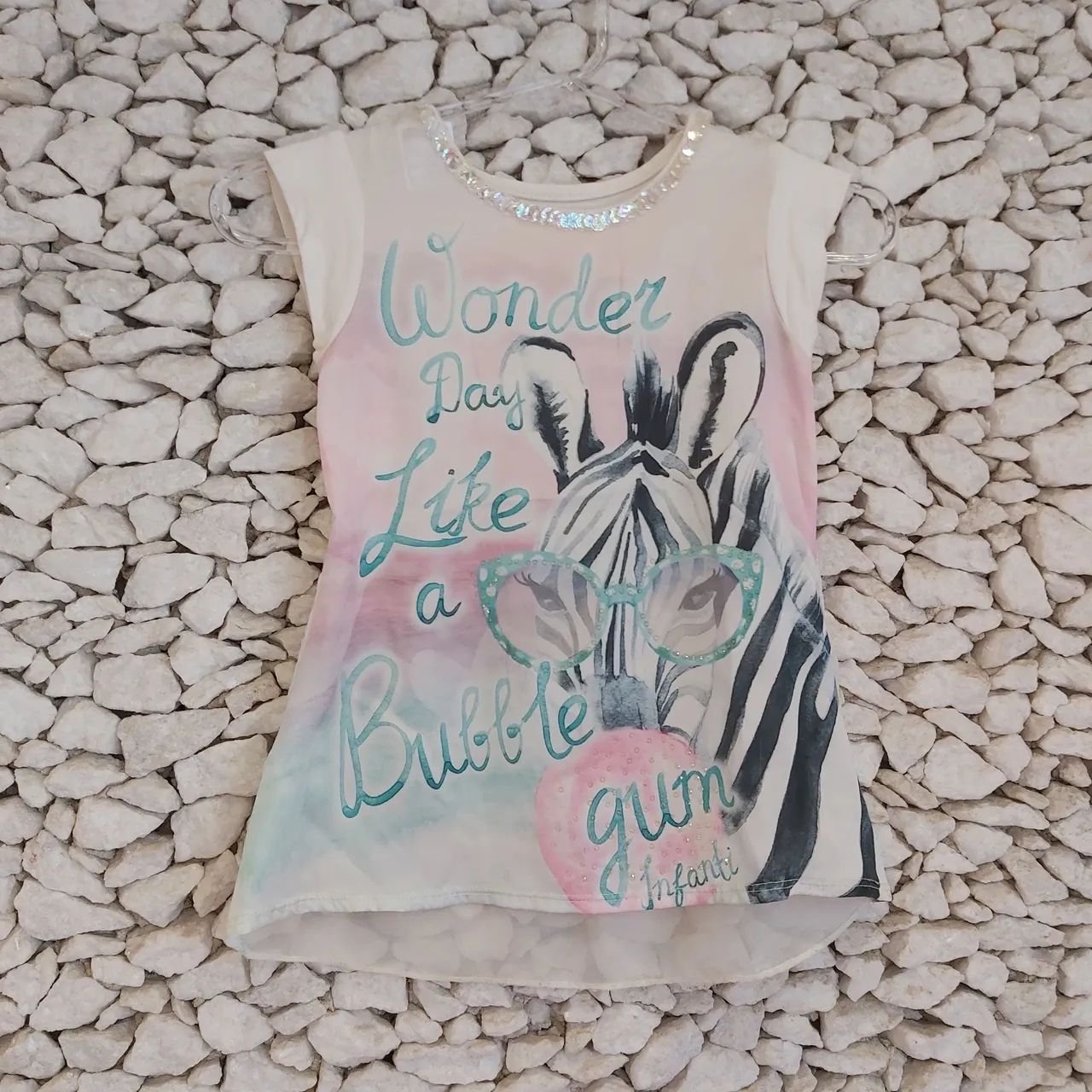 Blusa Infantil Zebra - VIM VI VENCI