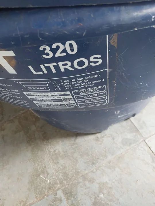 320 Liter Water Tank - Isdralit