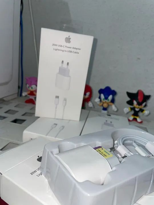 Carregador iphone Turbo Cabo Usb-C-Lightning + Fonte 25W Ultra Rapido  - Foto 2