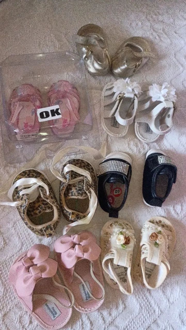 Sapatinhos feminino infantil