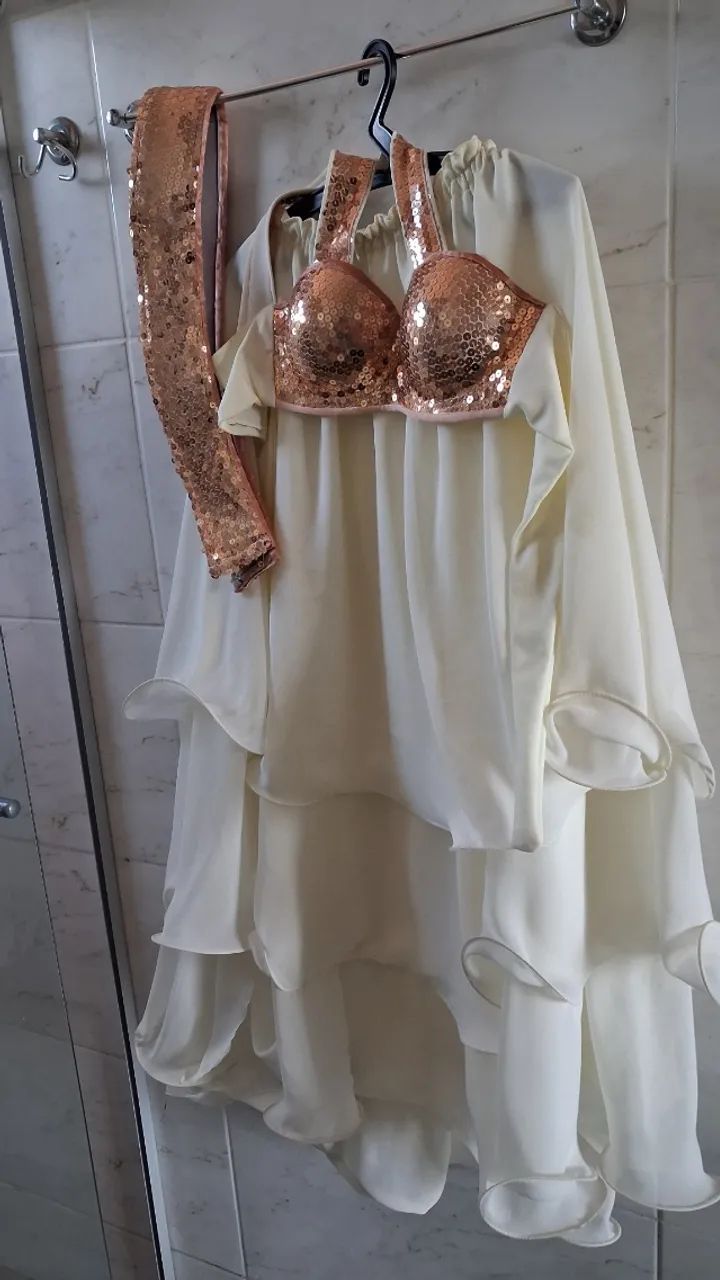 Traje dança do ventre - Foto 4