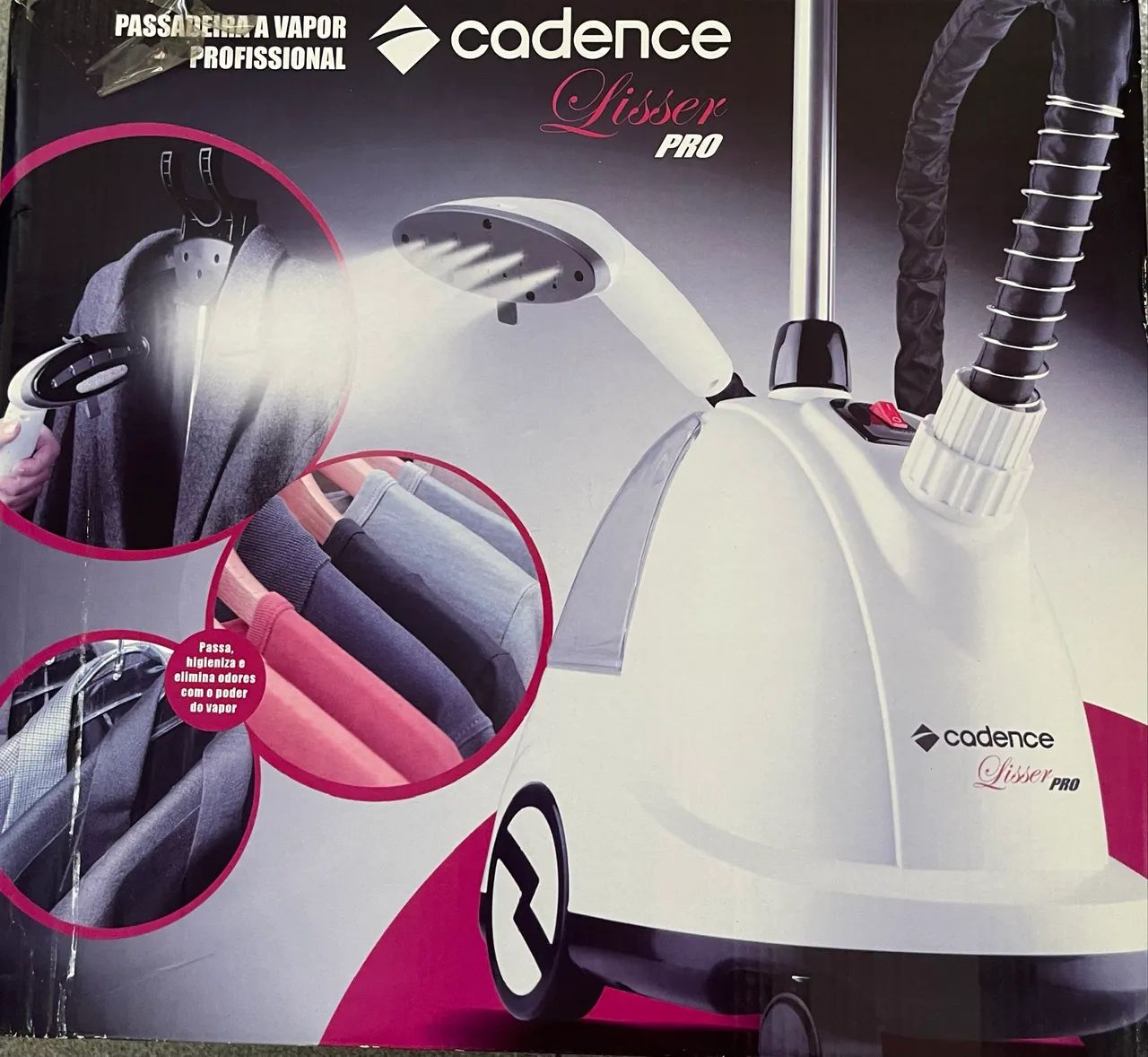 Passadeira de roupa Cadence nova 