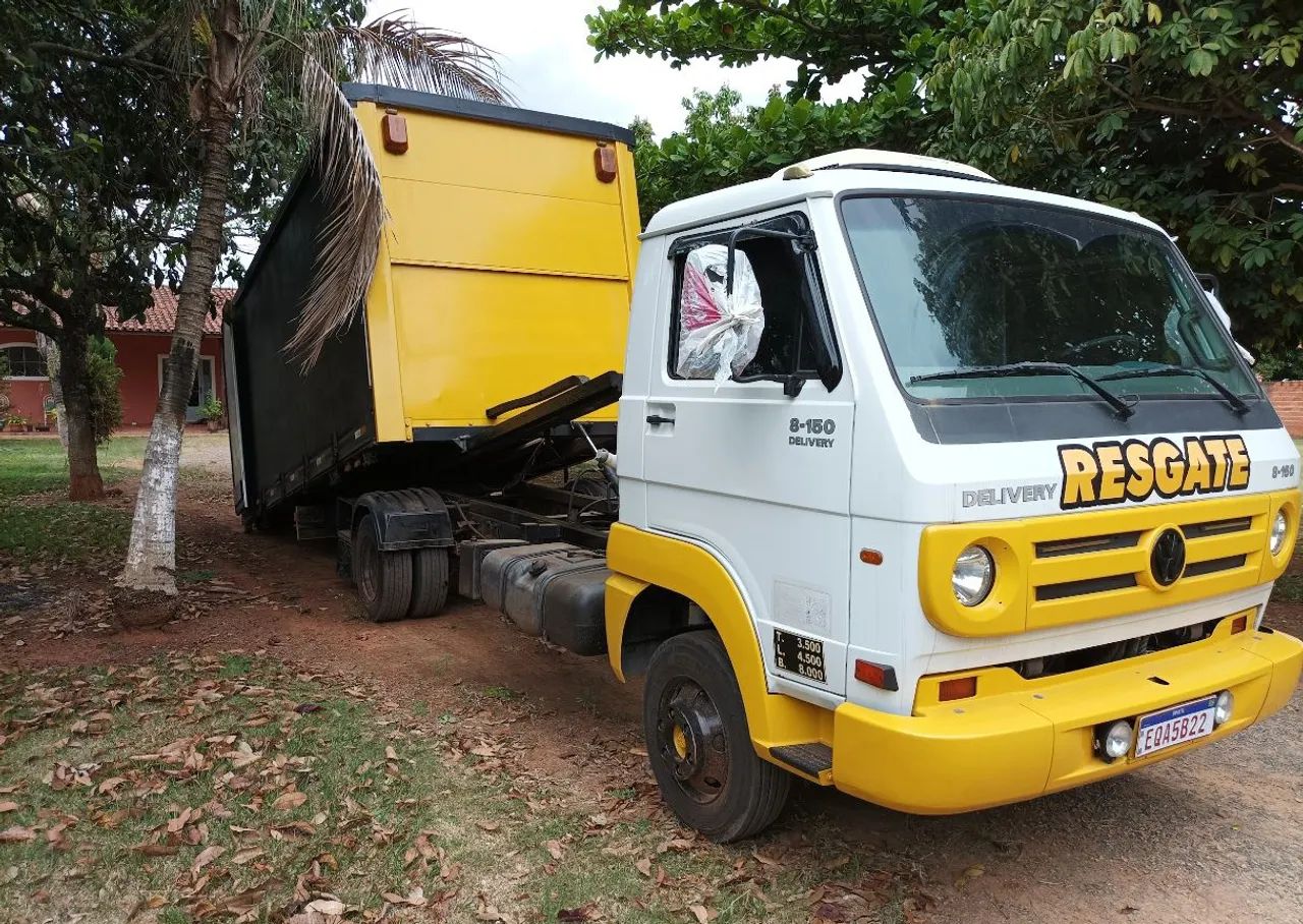 Vw8150 delivery guincho plataforma sider