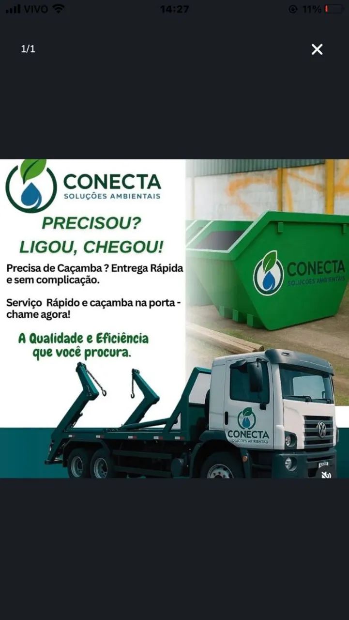 Disk caixa de entulho