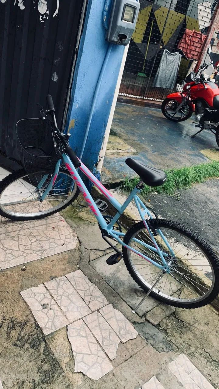 Bicicleta aro 26 Wendy / Cor Piscina