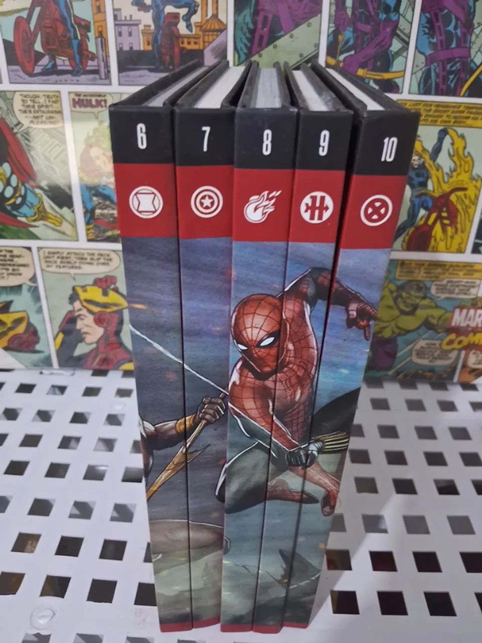 5 revistas Salvat: Viúva-Negra, Capitão América, Tocha Humana, Gavião Arqueiro, X-Men - Foto 2