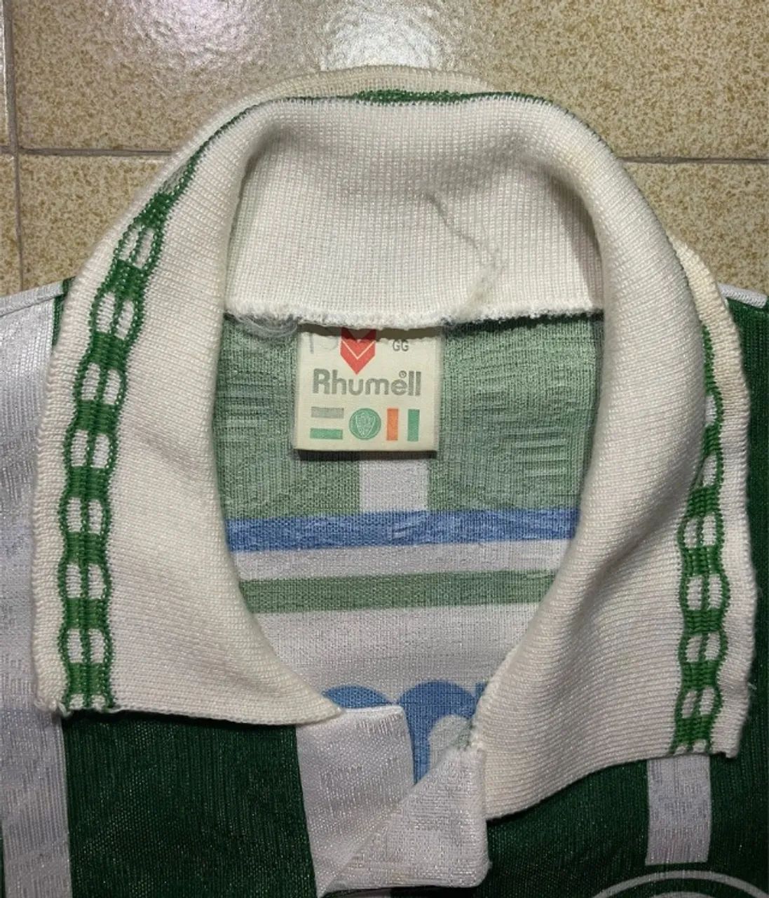 Camisa Palmeiras Parmalat 1994 Edmundo - Rhummel Usada em Jogo  - Foto 6