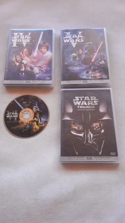 Star Wars Trilogia - DVD - Foto 3