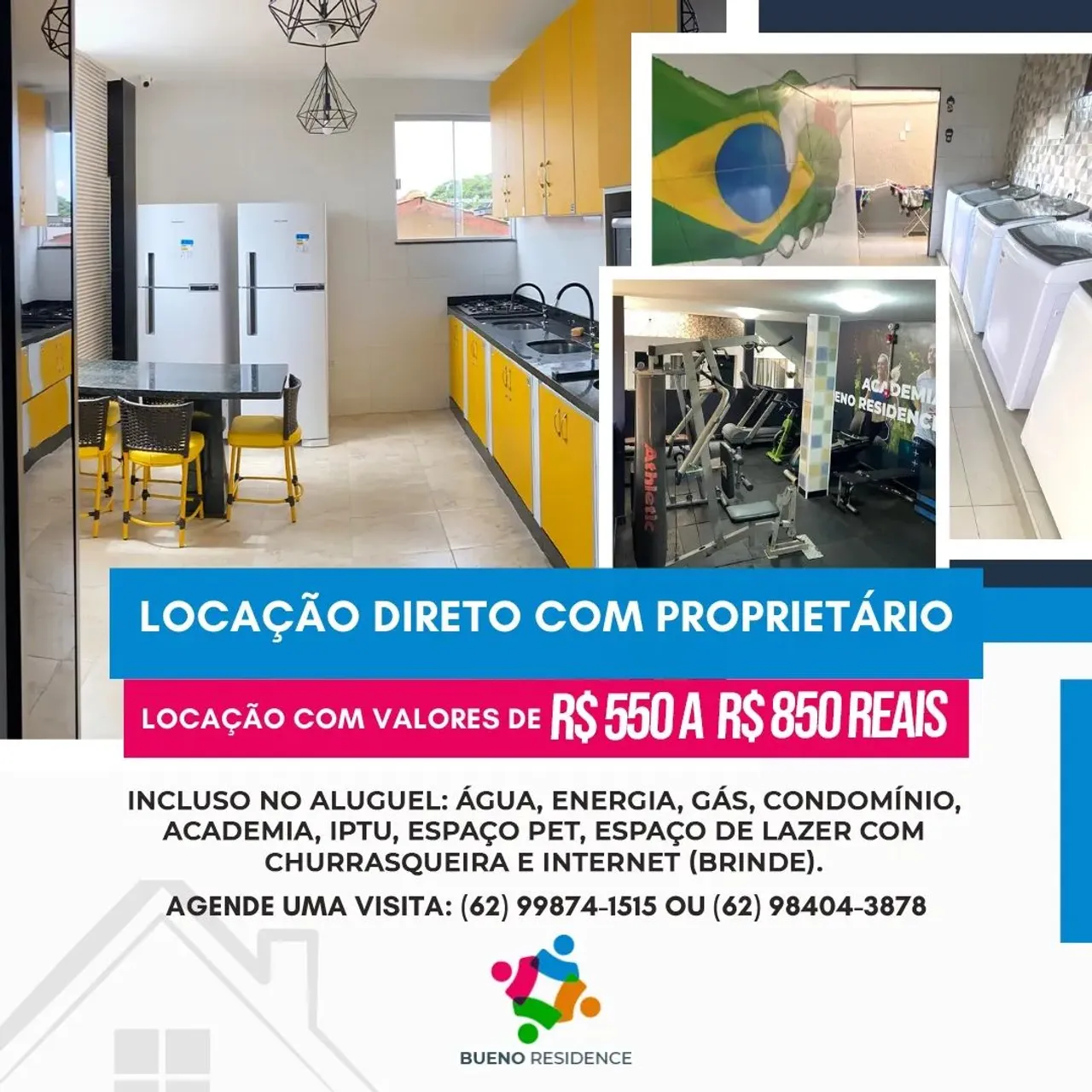 Studio para aluguel no Setor Coimbra - Goiânia - GO
