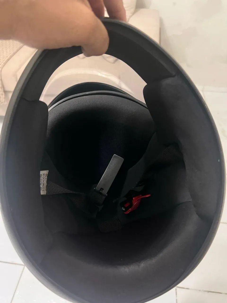 Capacete Automático semi Novo EBF tam 60 - Foto 3