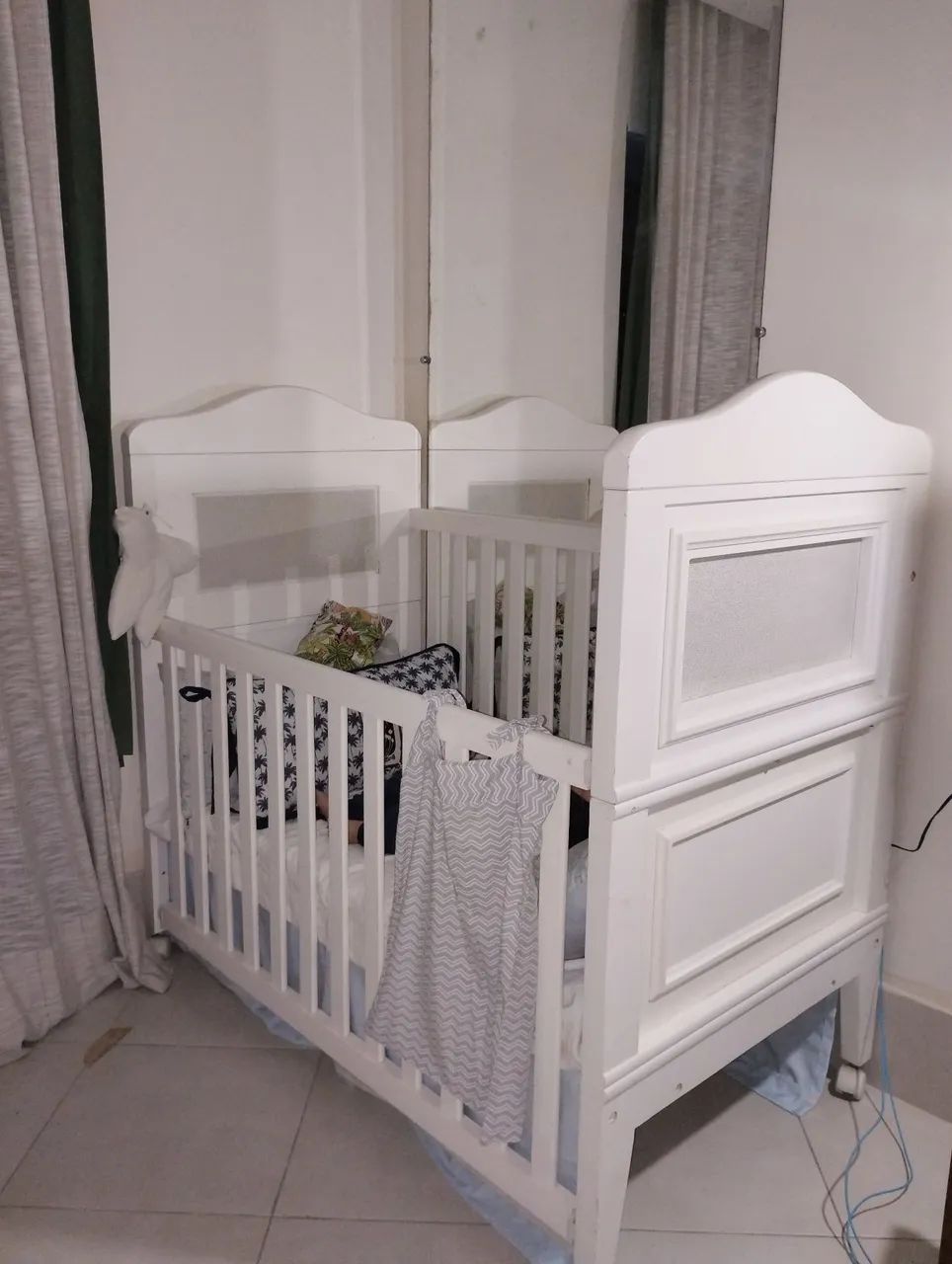Berço que vira minicama - retirada imediata RJ