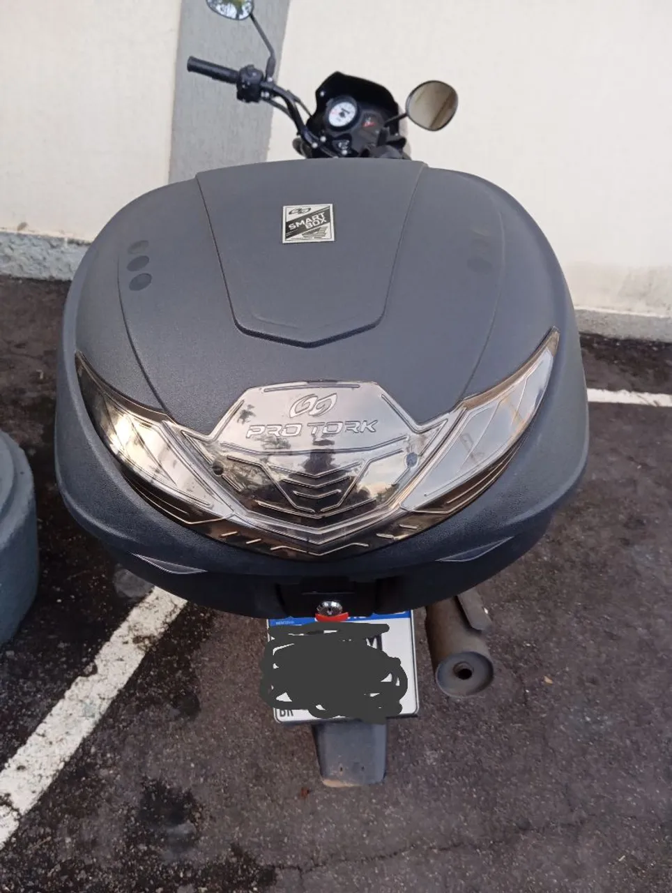 Baú para moto