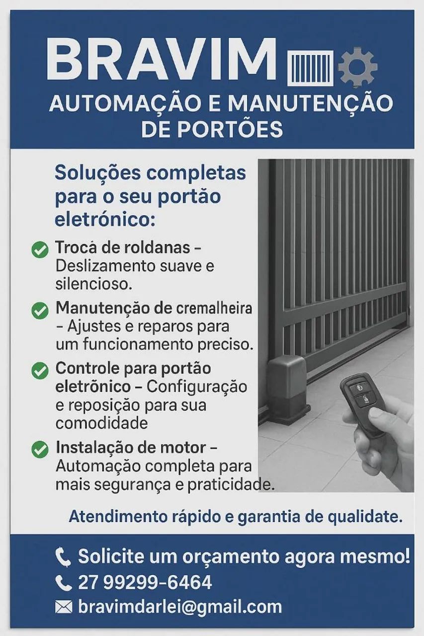 Instalação de motor de portão  - Foto 2