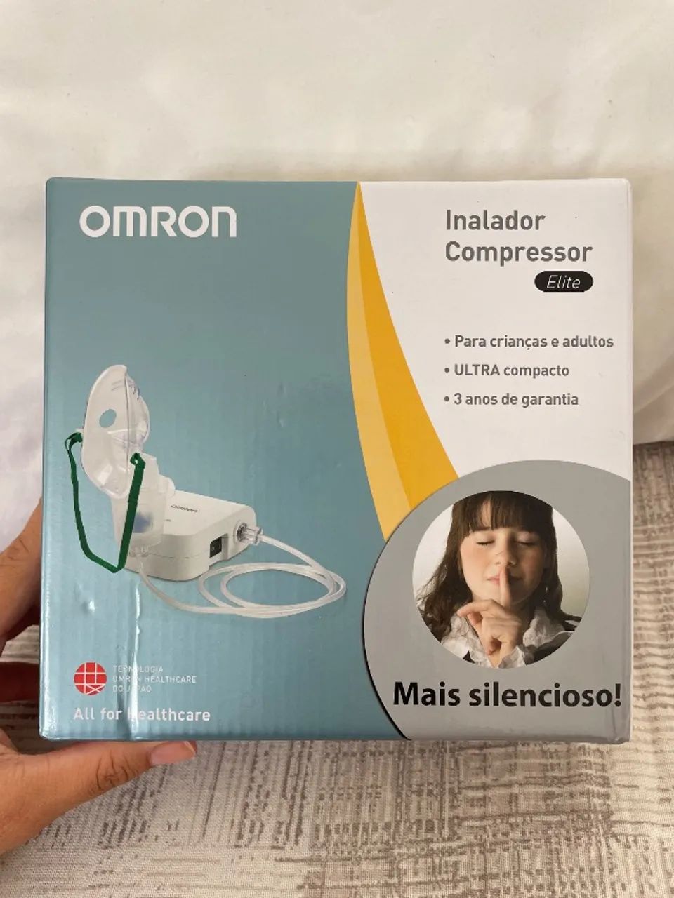 Inalador compressor Omron