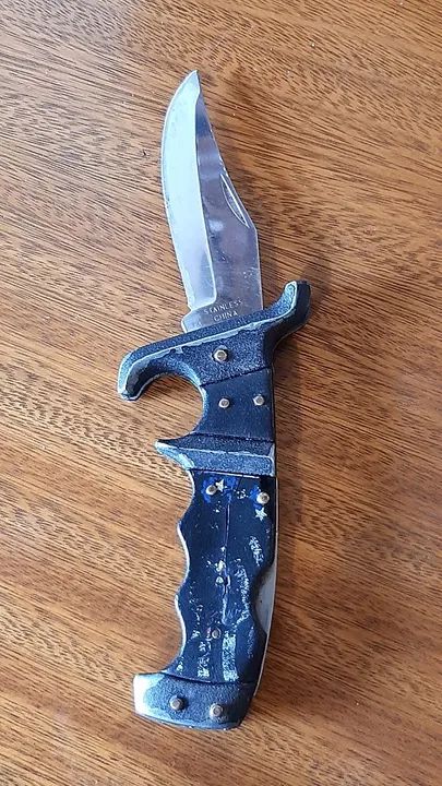 Faca antiga para caça  - Foto 6