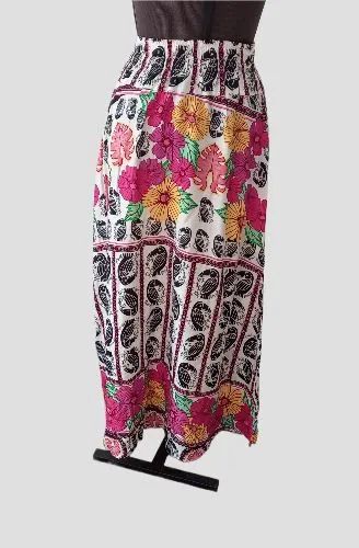 Saia Longa Estampada Floral - Foto 4