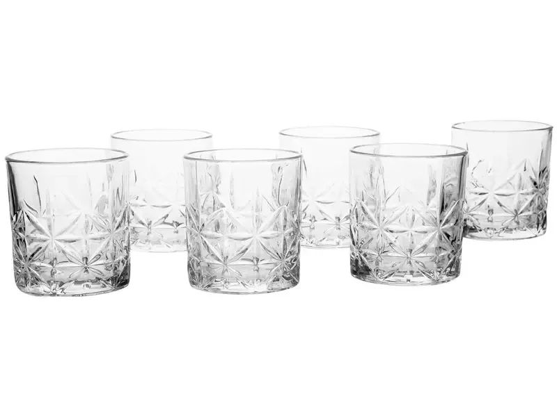 Kit de 6 copos de vidro para bebidas 330ml Marca Haus, *NOVO* - Foto 3