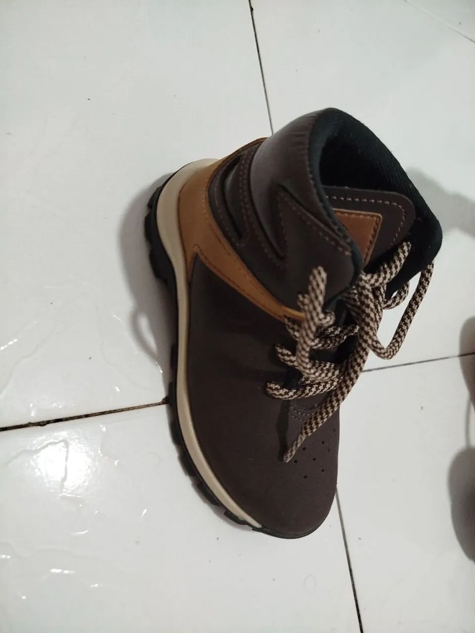 Bota Infantil Marrom