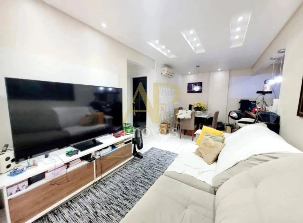 Apartamento à venda: 2 Dorm (1 suíte), terraço e vaga coberta em Areias/SJ