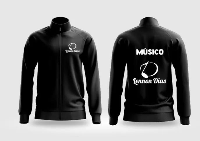 Kit 5 Moletons com Zíper Masculinos Personaluzados Algodão